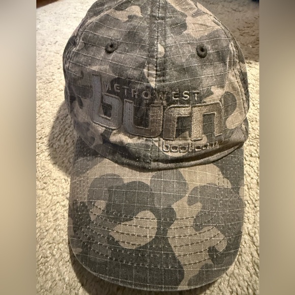 Burn Boot Camp Accessories - Burn Boot Camp Camo Baseball hat